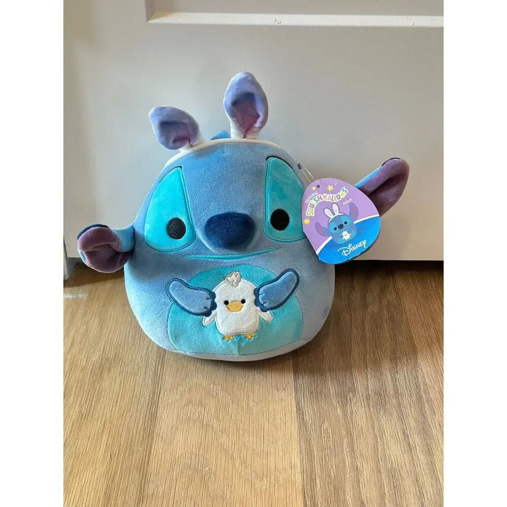 Squishmallow Plush Disney Stitch with Bunny Ears 8